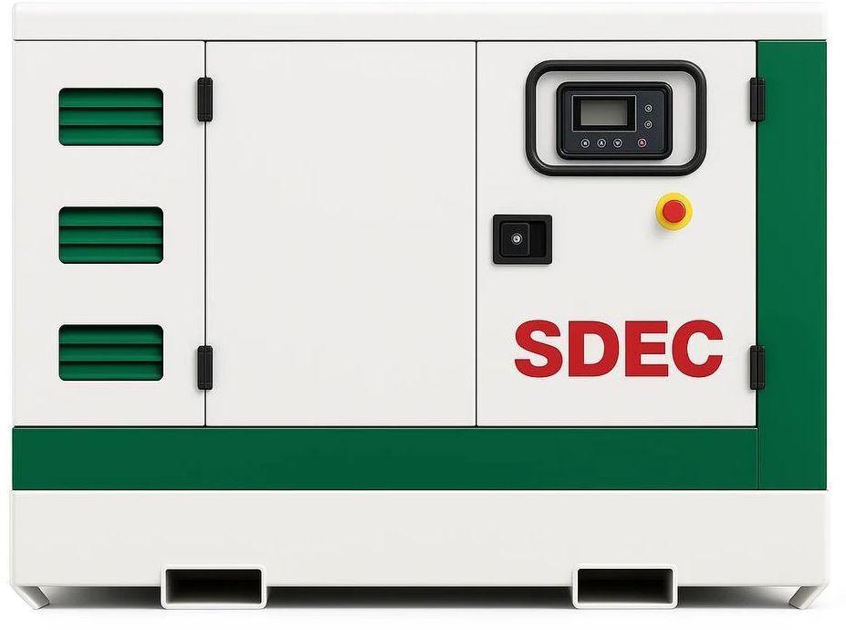 Дизельный генератор SDEC GMP 55SD в кожухе