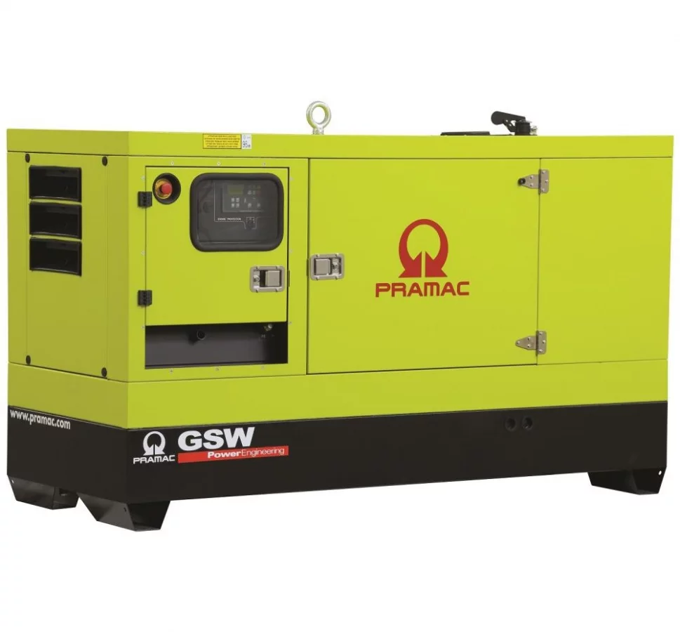 Дизельный генератор Pramac GSW 730M в кожухе с АВР