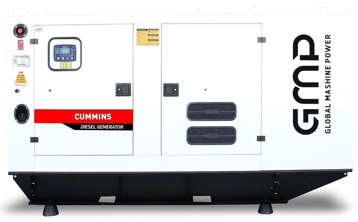 Дизельный генератор Cummins GMP 880CL в кожухе