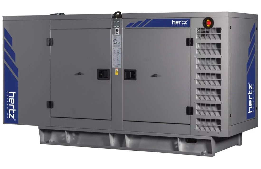 Дизельный генератор Hertz HG 44 BC в кожухе