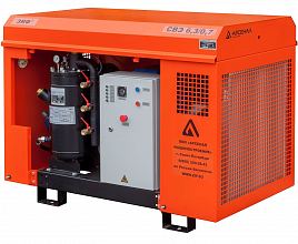 Винтовой компрессор ЗИФ СВЭ 7,8/0,7 в кожухе — фото 3