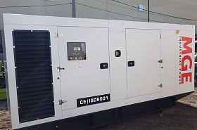Дизельный генератор Doosan MGE 520-Т400 в кожухе с АВР — фото 5