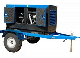 Дизельный генератор ТСС АД-16С-230-1РКМ10 на шасси с АВР — фото 2