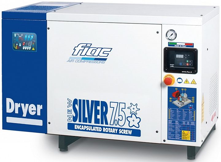 Винтовой компрессор Fiac NEW SILVER D 7,5 13