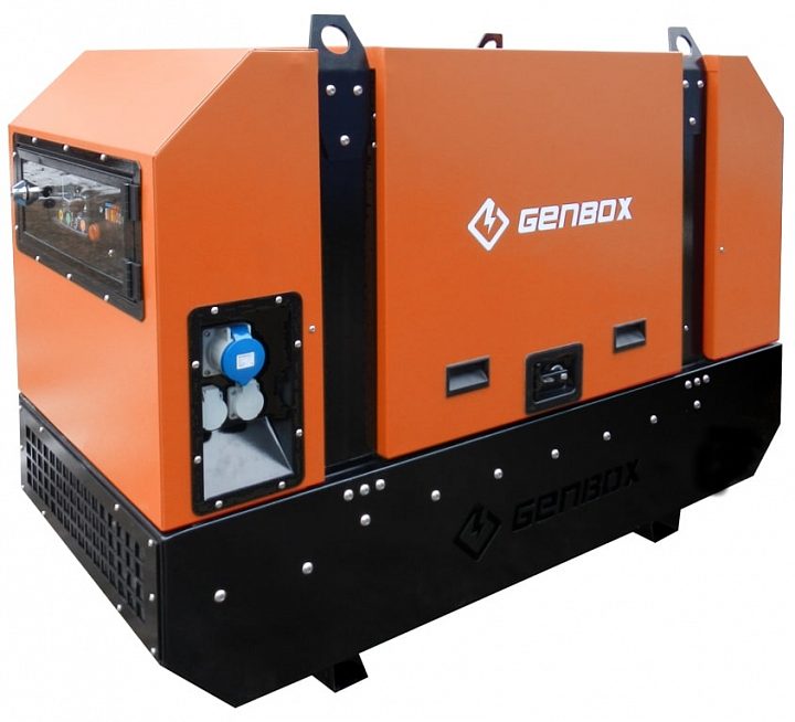 Дизельный генератор GENBOX JD48 в кожухе с АВР