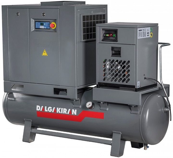 Винтовой компрессор Dalgakiran F 11 10 500 Compact