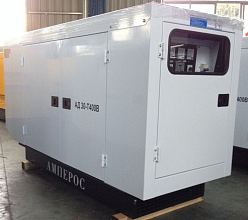 Дизельный генератор АМПЕРОС АД 20-Т400 в кожухе — фото 3