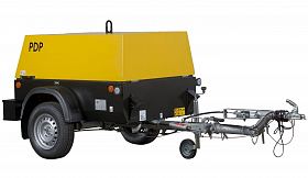 Дизельный компрессор Dalgakiran PDP 33-10 (фикс с тормозом) — фото 1