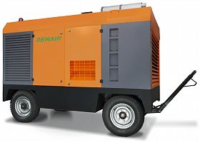 Дизельный компрессор Denair DACY-13/20 (на шасси) — фото 1