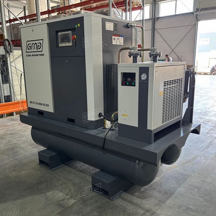 Винтовой компрессор GMP GM 37-16-600D GE VSD (для лазера)